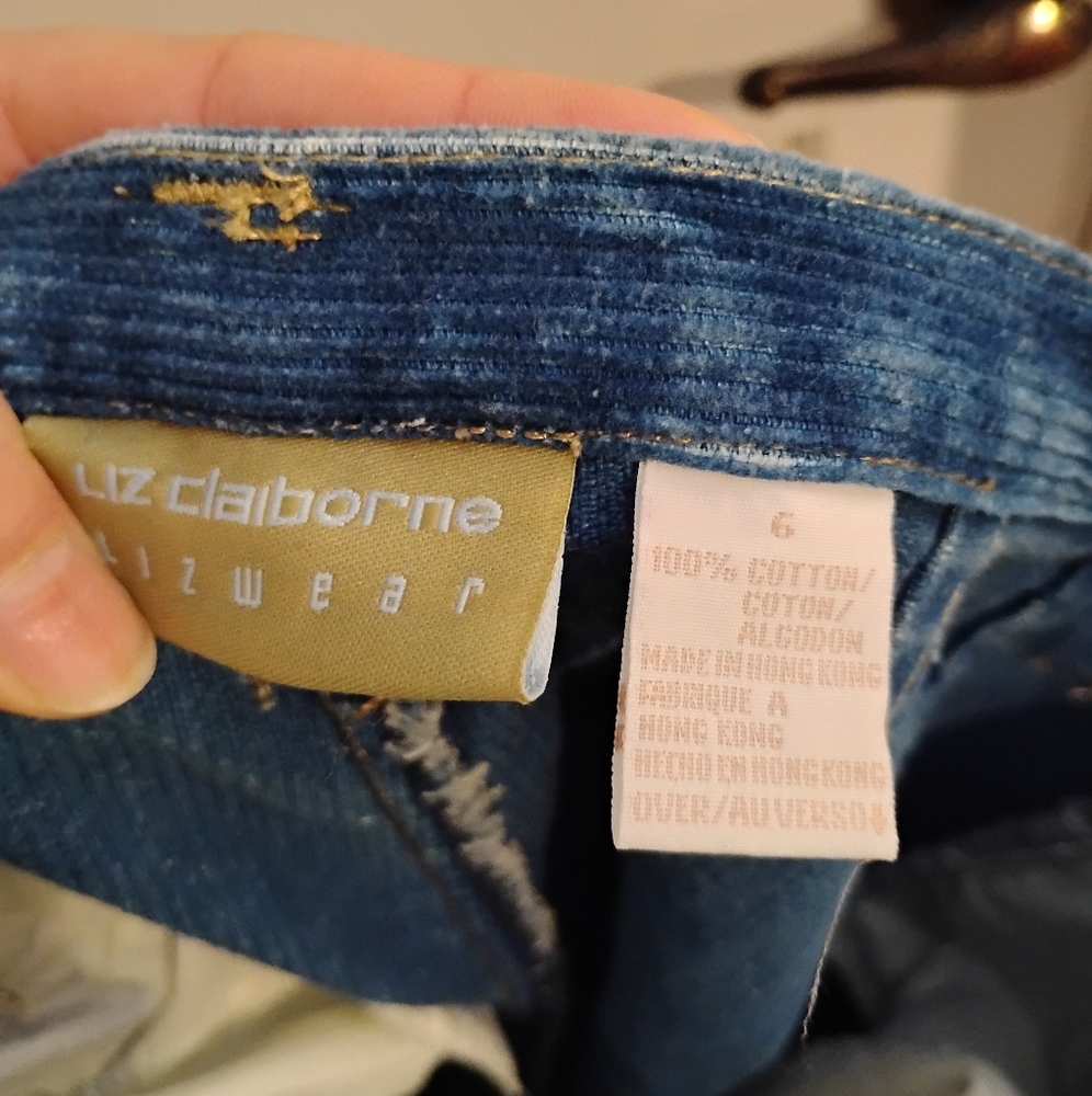Vintage Liz Claiborne corduroy jeans